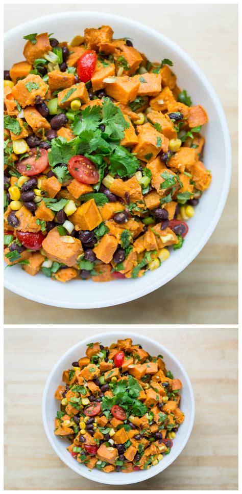 A big, bountiful salad is the best way to celebrate delicious seasonal produce! Roasted Sweet Potato Salad - Inspired RD