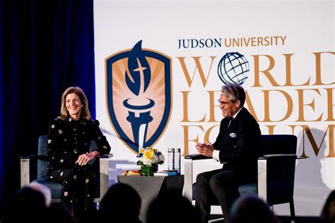 Poetry Trumps Politics In Caroline Kennedys Talk At Judson Universitys World Leaders Forum In