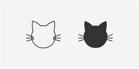 Cat Vector Icon And Pet Symbol 2323677 Vector Art At Vecteezy
