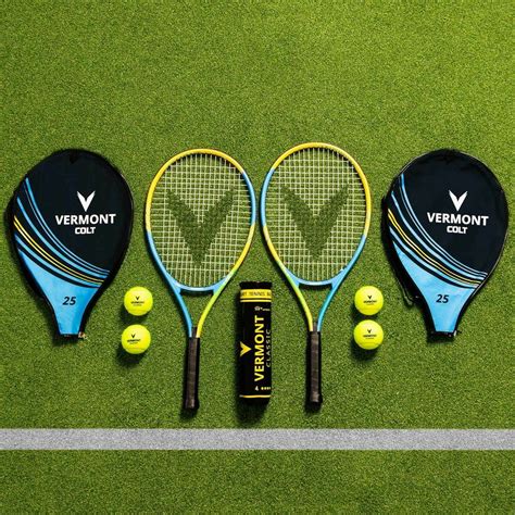 Vermont Tennis Racket And Ball Set Net World Sports