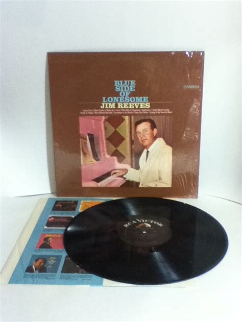 Jim Reeves Blue Side Of Lonesome Vintage Vinyl Record Album Lp Etsy