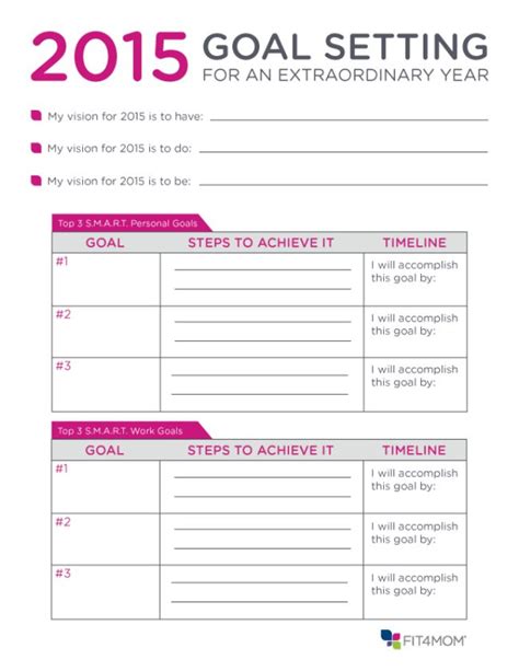 Heres A Goal Setting Planner You Can Use To Jumpstart