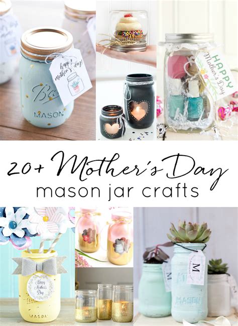Homemade Mothers Day T Ideas In Jars Mason Jar Crafts Love