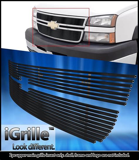 Fits 2006 Chevy Silverado 150005 06 25003500 Stainless Mesh Grille