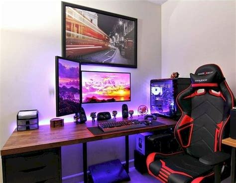 50 Stunning Computer Gaming Room Decor Ideas And Design