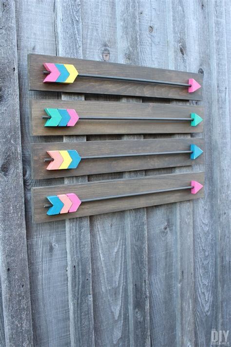 Make Your Own Arrow Wall Decor Fabulous Diy Wood Arrows Wall Art