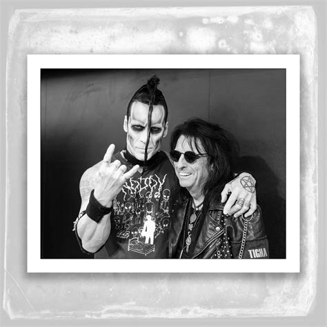 X Doyle And Alice Cooper Limited Edition Fine Art Print Kyler Clark