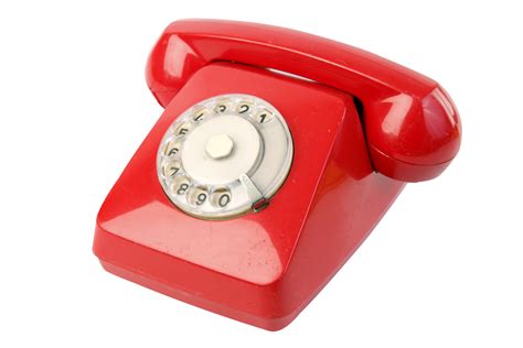 Antiguo Rojo Teléfono 22581538 Png