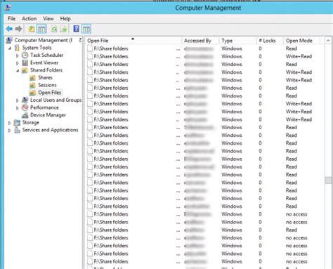 View And Close Open Files In Windows Server Smb Share