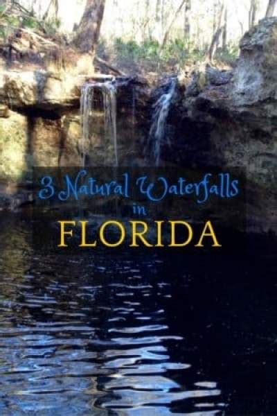 Visit 3 Natural Waterfalls In Florida Backroad Planet