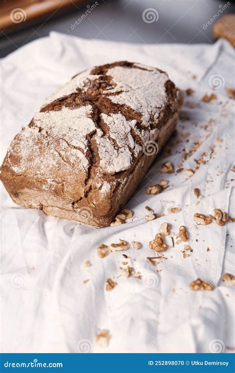Delicious Natural Aesthetic Baked Bread Stock Photo Image Of Cereal