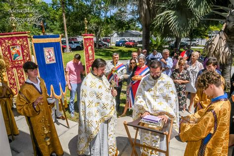 Celebration Of Patronal Feast Day In Clearwater Serbian Orthodox