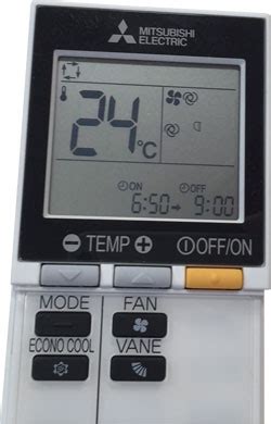 Mitsubishi electric aircon redlink error codes. MSZ-GE22-50 How to set ON/OFF timer - Mitsubishi Electric