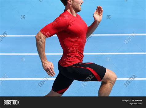 Athlete Runner Running Image And Photo Free Trial Bigstock