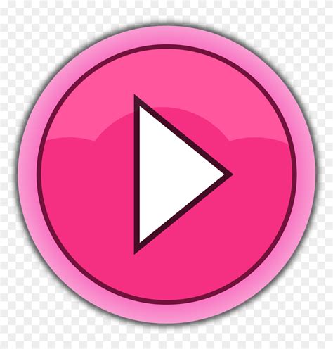 Play Button Png Pink Transparent Png 1280x12806934493 Pngfind
