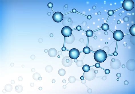 Molecule Atomium Blue Background Download Free Vector Art Stock