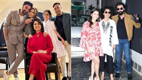 Ranbir Celebrated Neetu Kapoors Birthday Alia Bhatt Gave Her Queen Mother In Law Bollywood