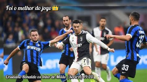 Mas quem tem os golaços mais impressionantes e os lances mais bonitos pelo time italiano?em. Cristiano Ronaldo vs Inter de Milão (Serie A) Away 19-20 ...