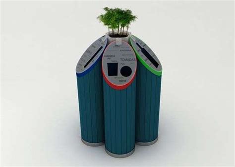 Instructional Eco Bins Trash Can Urban Furniture Design Urban Design Concept