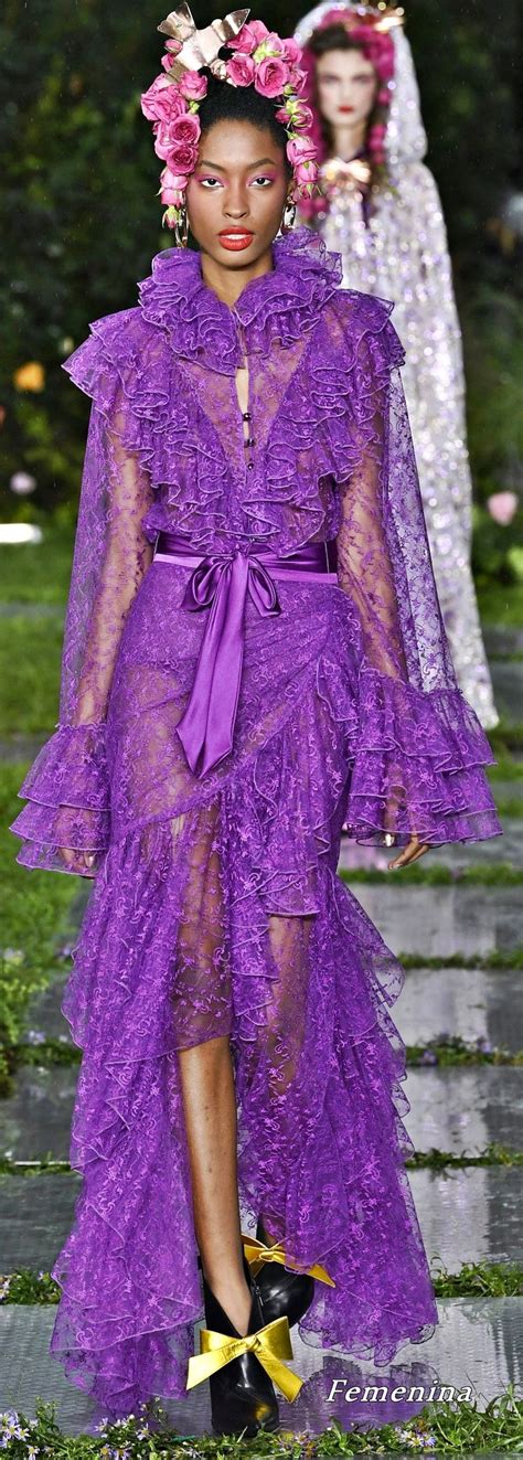 Rodarte Springsummer 2019 Fashion Formal Dresses Long Long Skirt