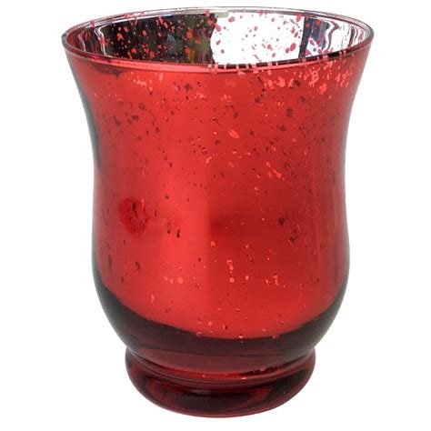 Mercury glass votive candle holders are the perfect touch to add glow and elegance to your event and home décor. Mercury Glass Votive Candle Holder 4.5" H Speckled Red ...