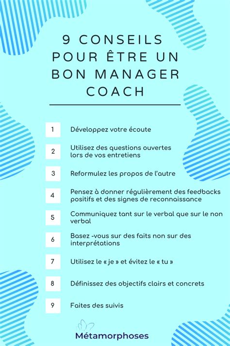 Pourquoi Est Ce Important Dêtre Un Manager Coach Etre Un Bon