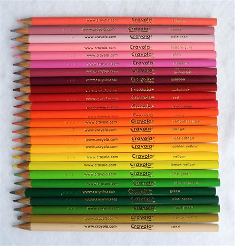 50 Crayola Colored Pencils Art