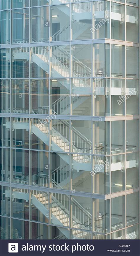 Exterior Stairs Staircase Steps Commercial Building High