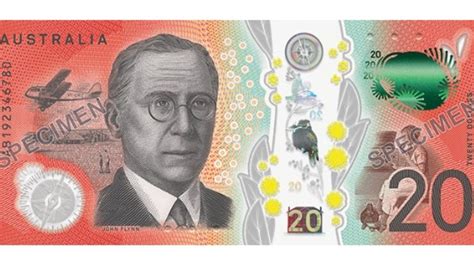 Australian Dollar Rba Unveils New ‘next Generation 20 Bank Note