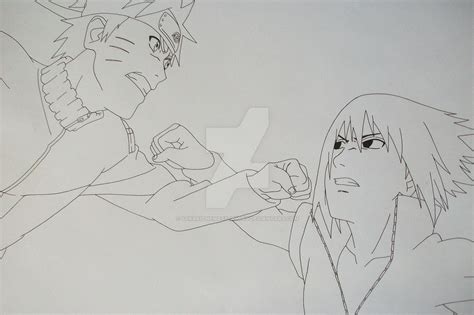 Final Fight Naruto Uzumaki And Sasuke Uchiha By Sakakithemastermind On