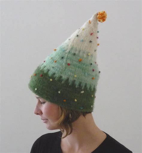 Christmas Tree Hat Валяние