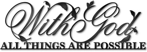 Buy Vivegate With God All Things Are Possible Sign Metal Wall Decor 18