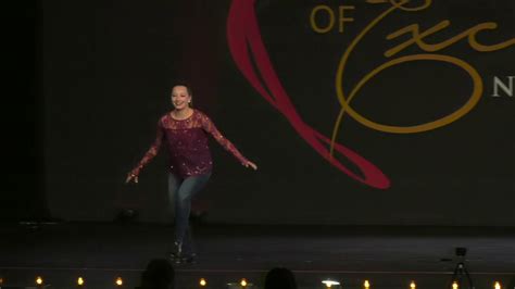 Paige Dance Nationals Sr Yr Tap Solo All Of Me Youtube