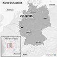 StepMap - Karte Osnabrück - Landkarte für Deutschland