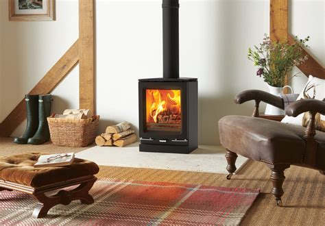 Stovax Vogue Small Wood Burning Eco Stove With Cast Iron Top Plate