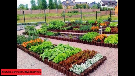 Raised Bed Garden Backyard Vegetable Garden Design Ideas