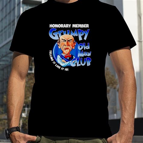 Jeff Dunham Walter Honorary Member Grumpy Old Man Club Shirt