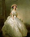 1857 Princess Alice portrait of her as a bridesmaid by Franz Xaver ...