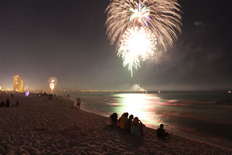 Mixing Fireworks And The Beacha Spectacular Combination Panama
