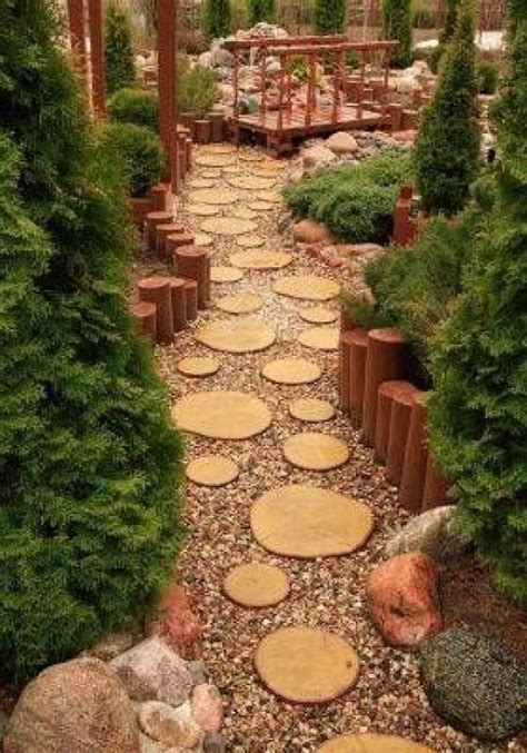 10 Attractive Garden Features With Wooden Ideas Genmice