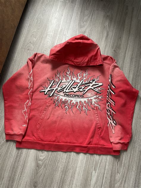 Hellstar Hellstar “records” Hoodie Grailed