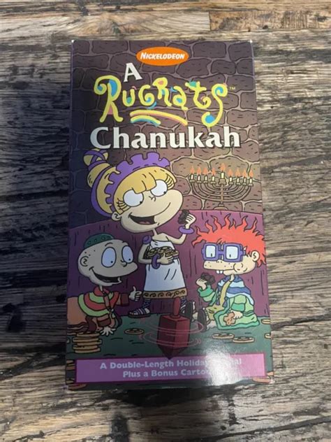 NICKELODEON RUGRATS CHANUKAH VHS Video Tape Nick Jr Holiday Special