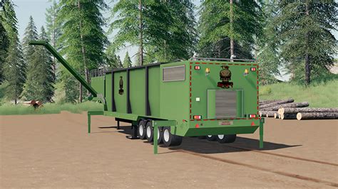 Fs19 Mods The Beast Mobile Woodchipper Yesmods