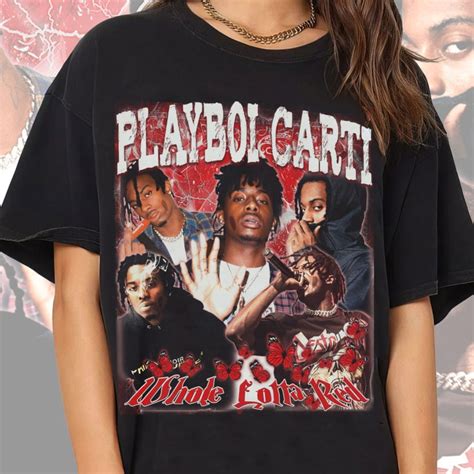 Playboi Carti Shirt Vintage 90s Style Shirt Unisex Homage T Shirt