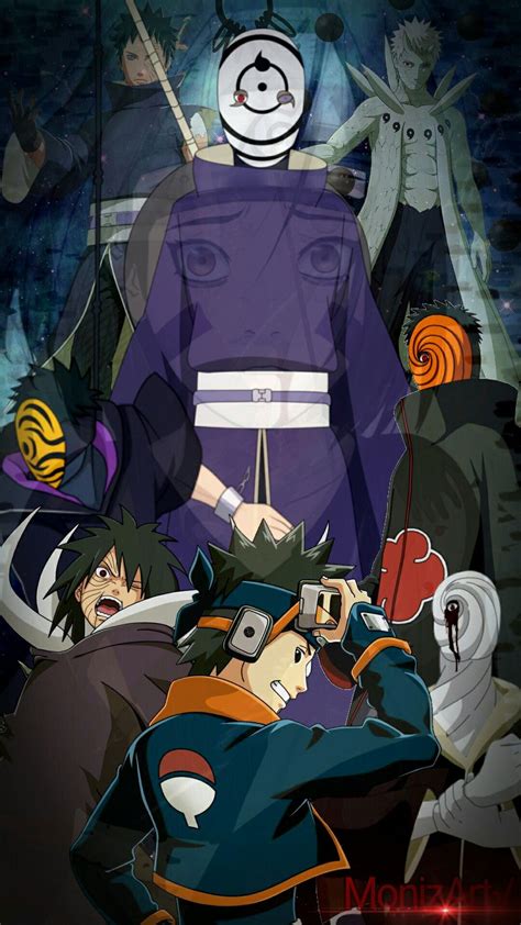 Obito Uchiha Tobi Madara Fases By Monizart Anime Naruto