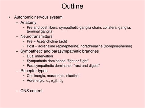 Ppt Chapter 7 The Peripheral Nervous System Efferent Division