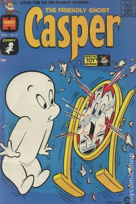 Casper The Friendly Ghost 1958 3rd Series Harvey Casper The Friendly Ghost Vintage Comic