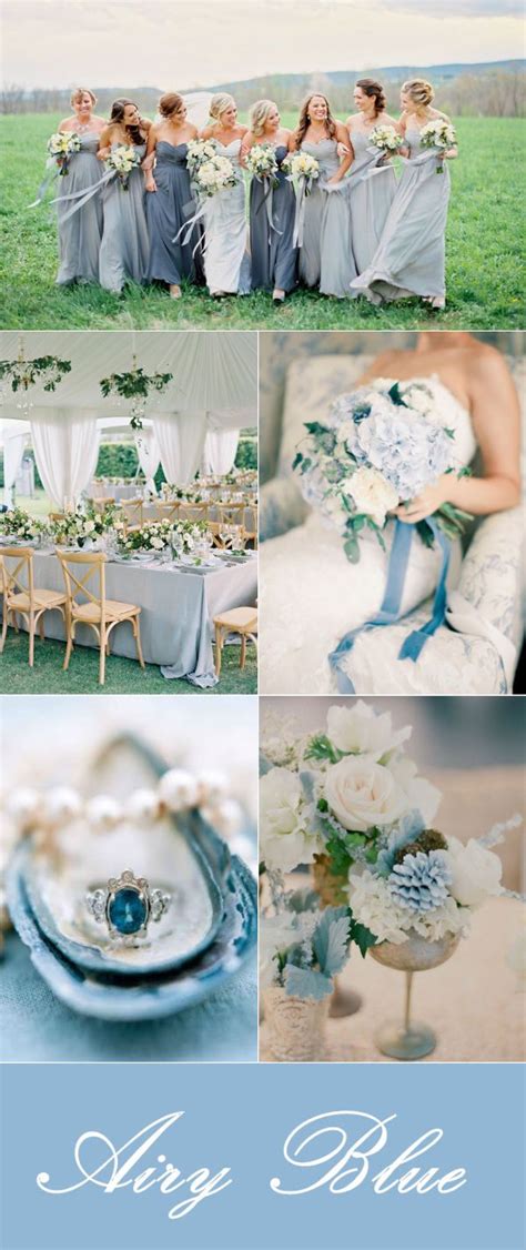 Top 10 Wedding Color Palettes In Shades Of Blue PartⅠ Fall Wedding