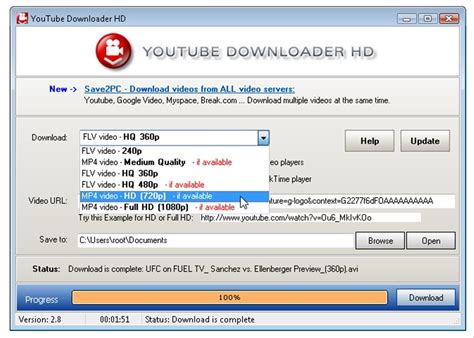 YouTube Downloader HD 4.2.1 - Download for PC Free