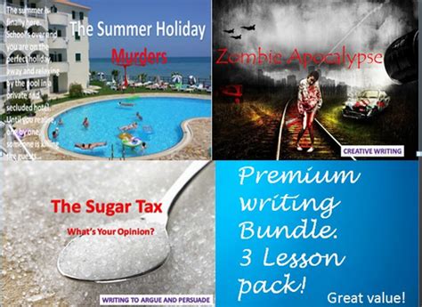 Premium Creative Writing Bundle Pack Teaching Resources